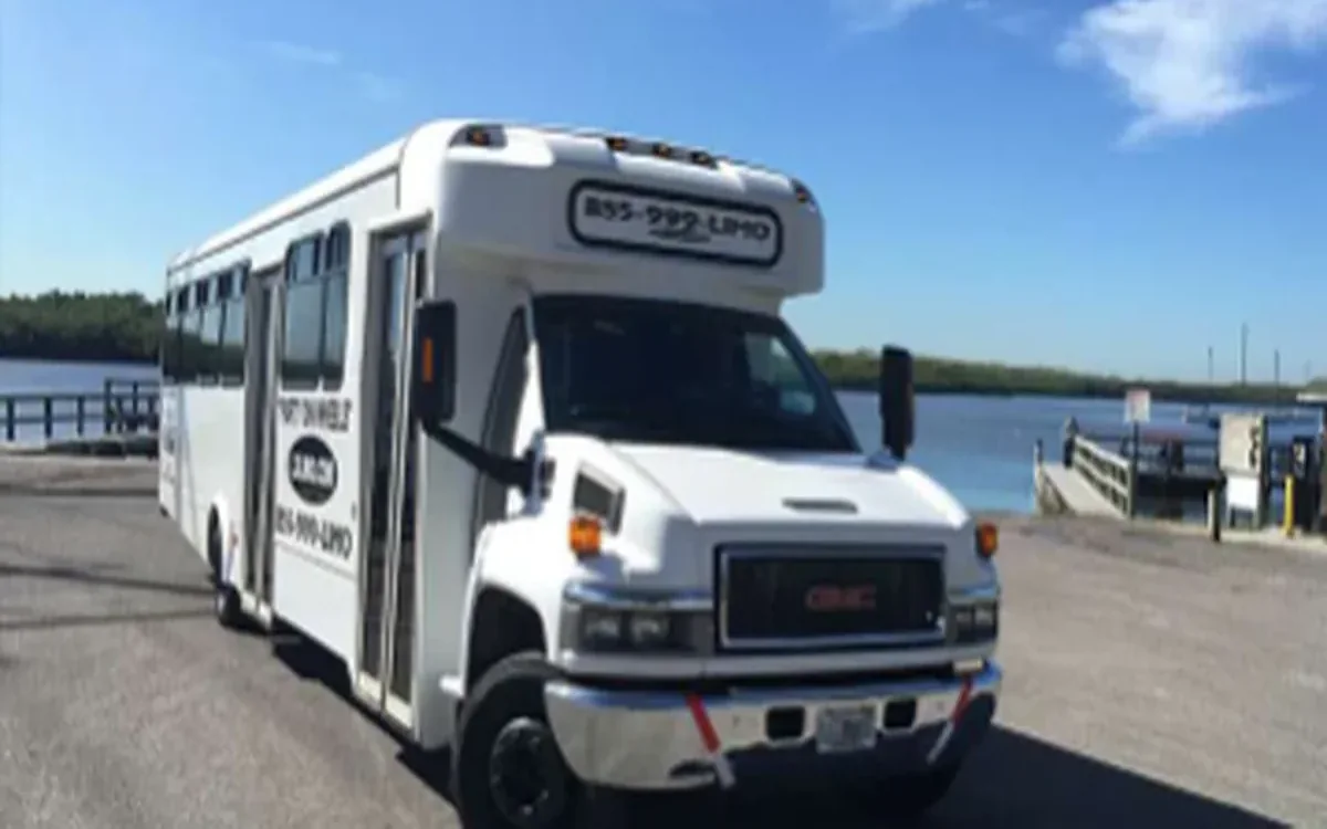 The Ambassador Party Bus exterior or interior