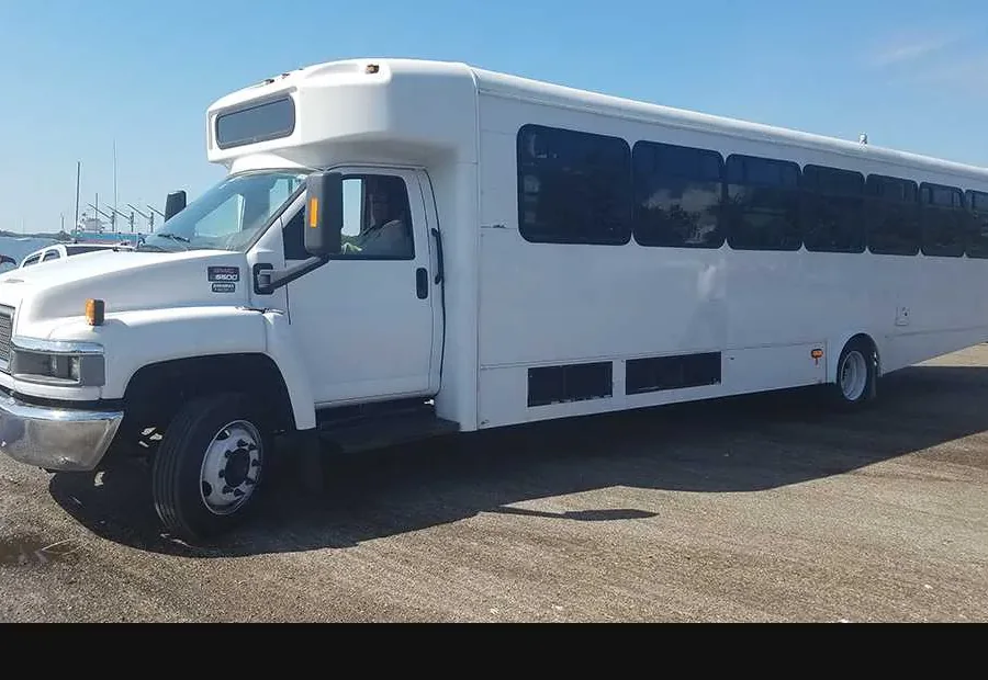The Executive Party Bus exterior or interior