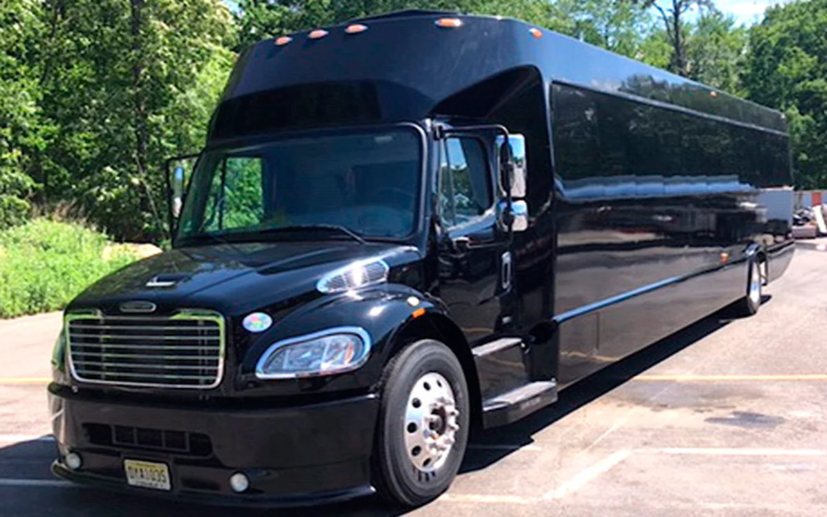 The Land Yacht Party Bus exterior or interior
