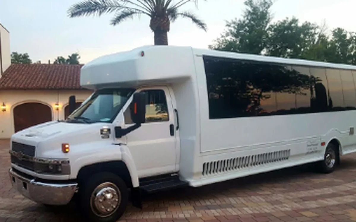 The Signature Party Bus exterior or interior
